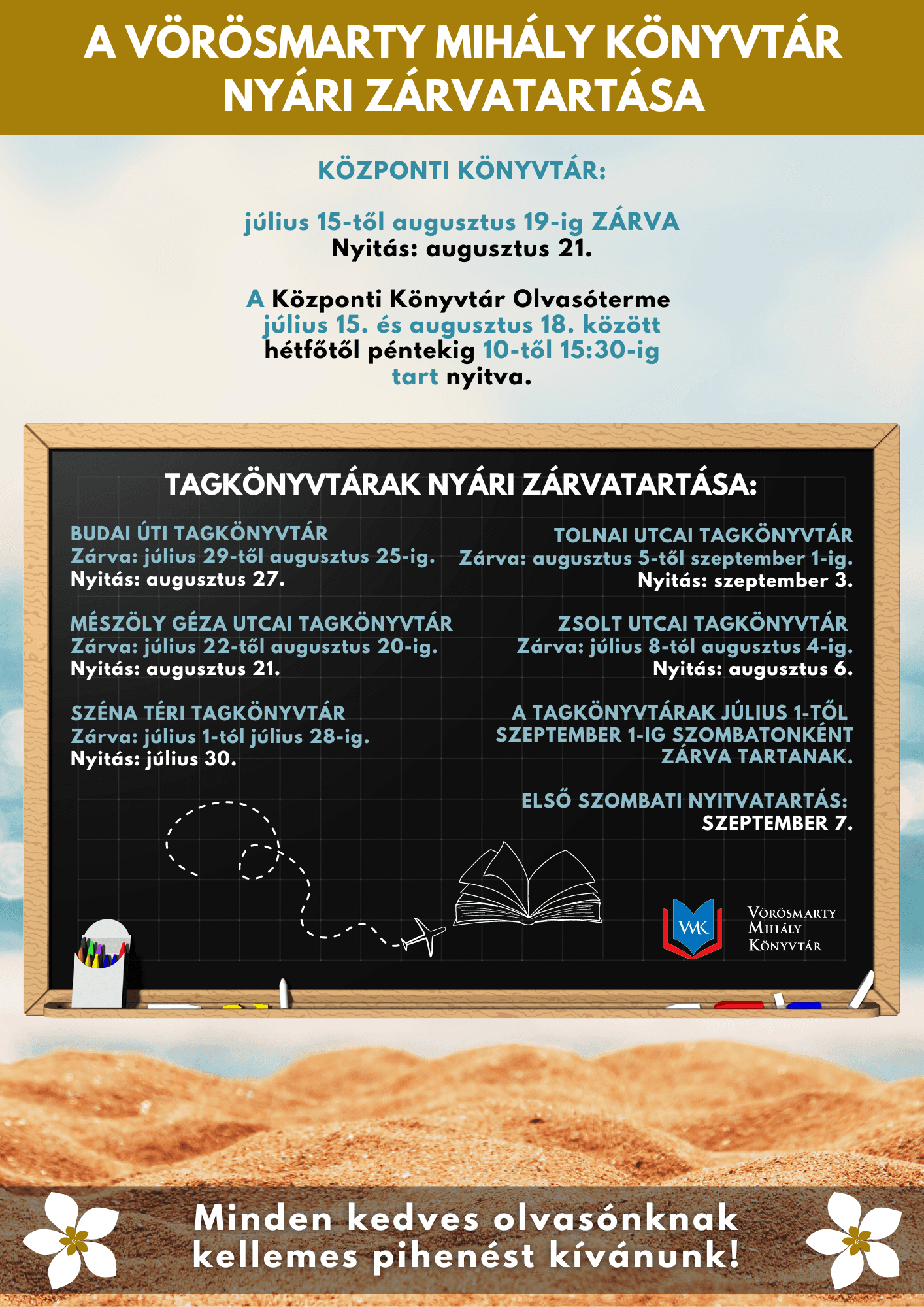 Nyári zárvatartás 2024