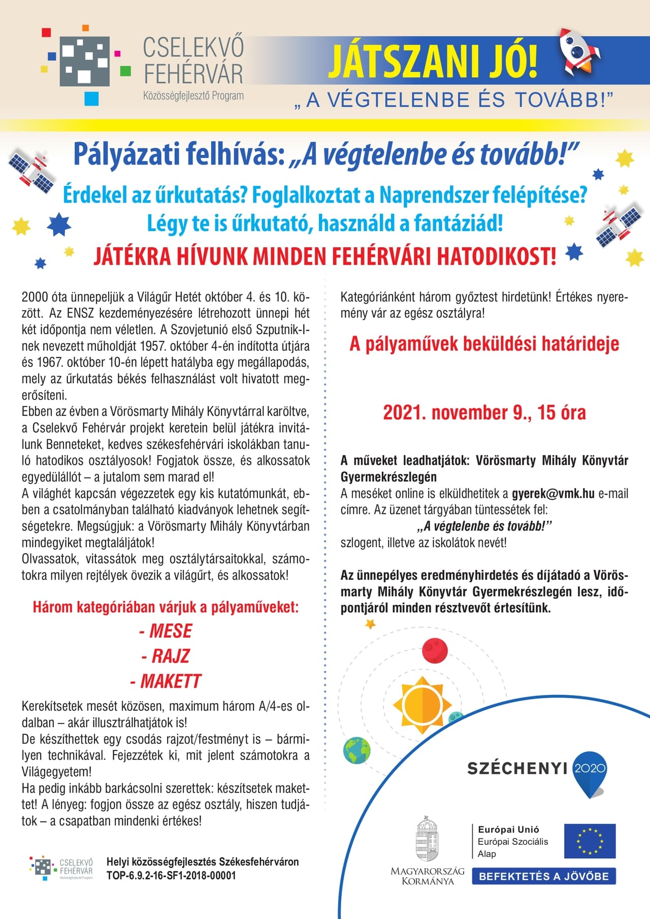 Játszani jó! "A végtelenbe és tovább!"