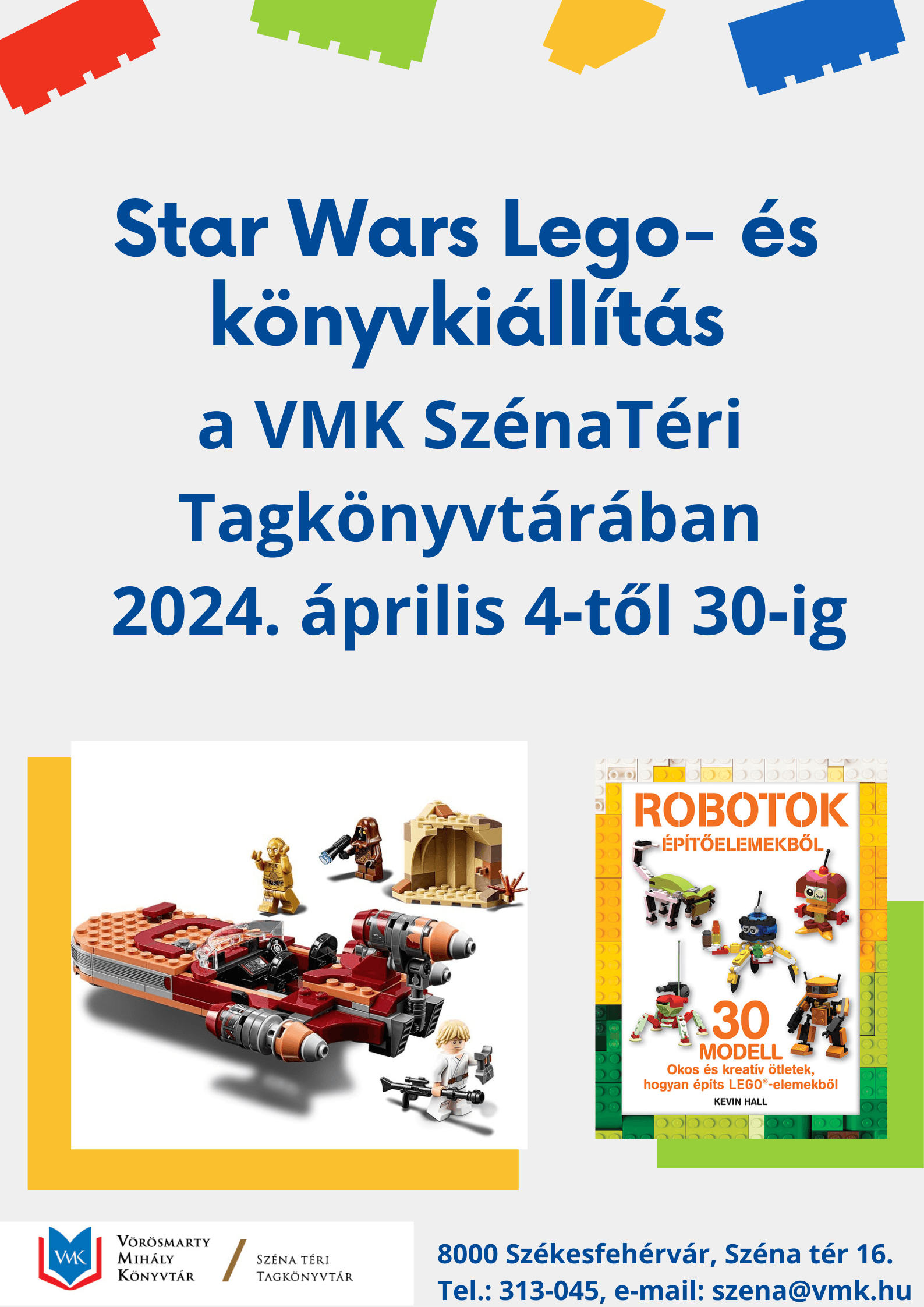 Lego- és könyvkiállítás