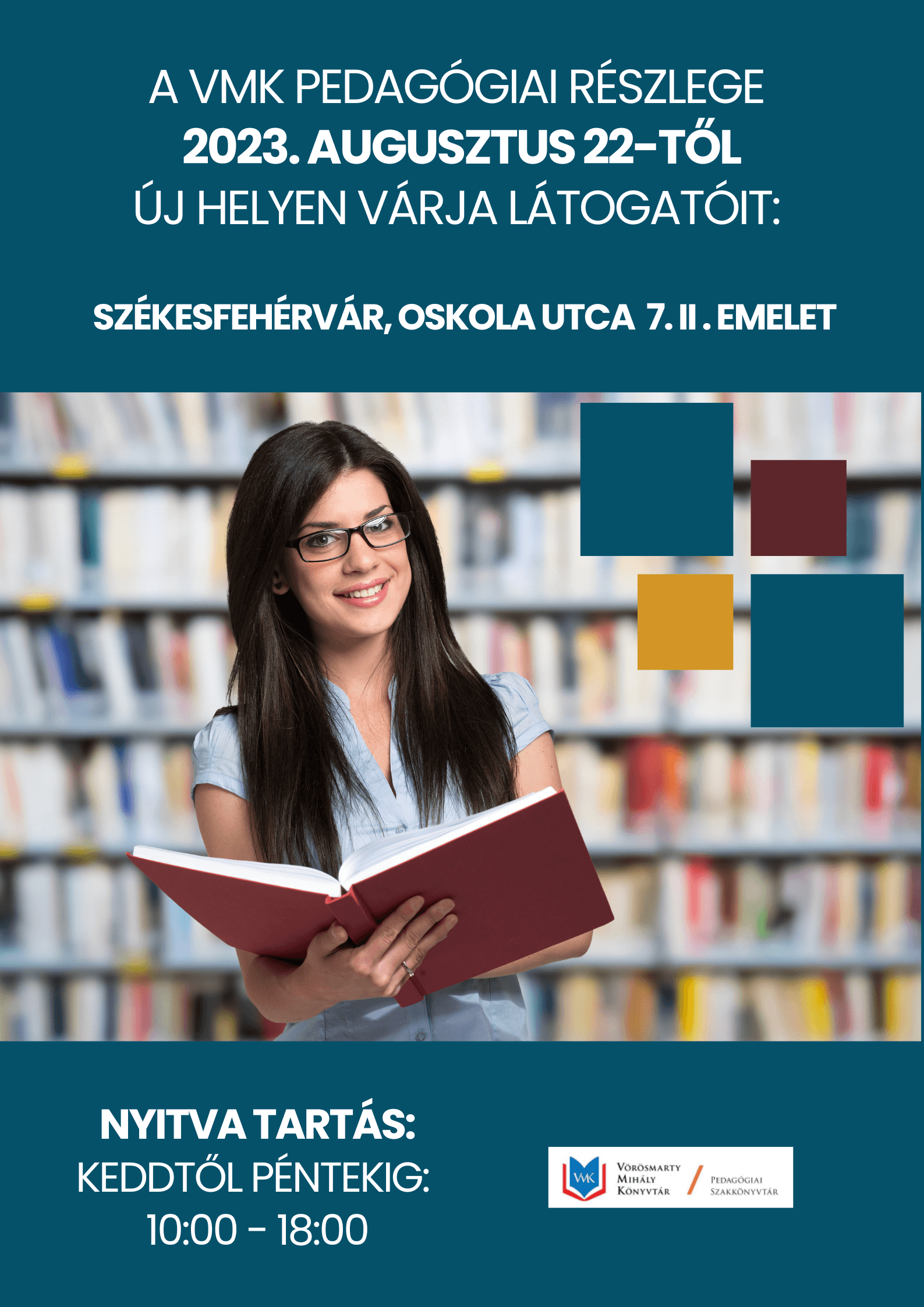 Pedagógiai Szakkönyvtár az Oskola utcában