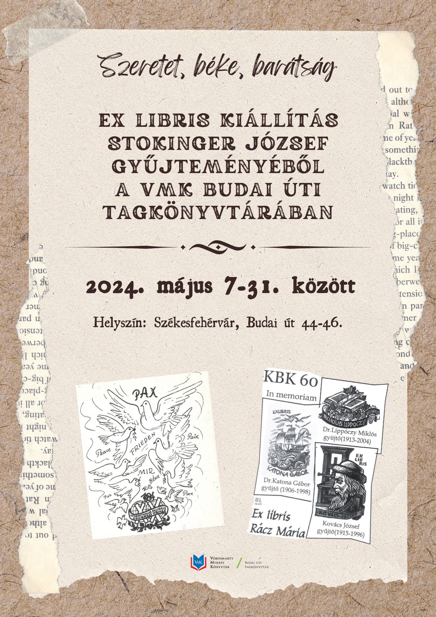 Szeretet, béke, barátság
