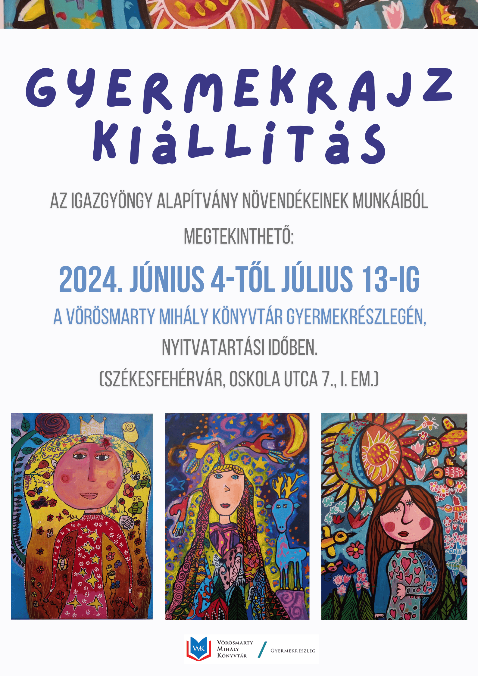 Gyermekrajz kiállítás