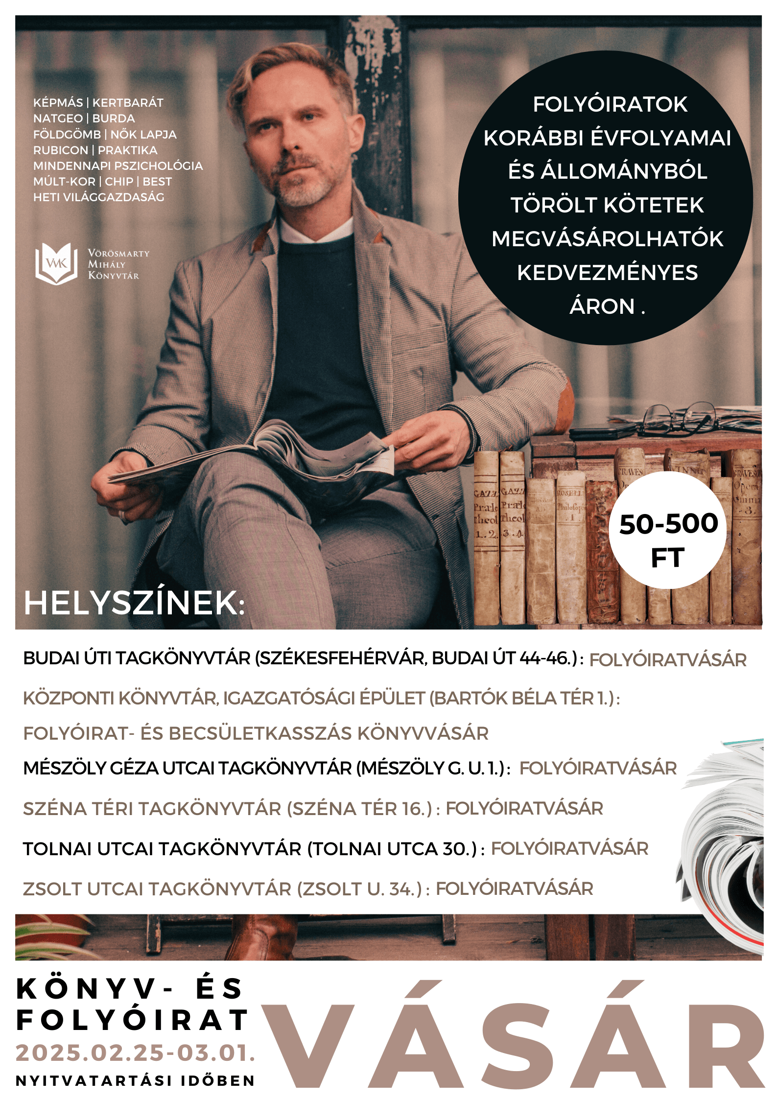 Könyv- és folyóiratvásár