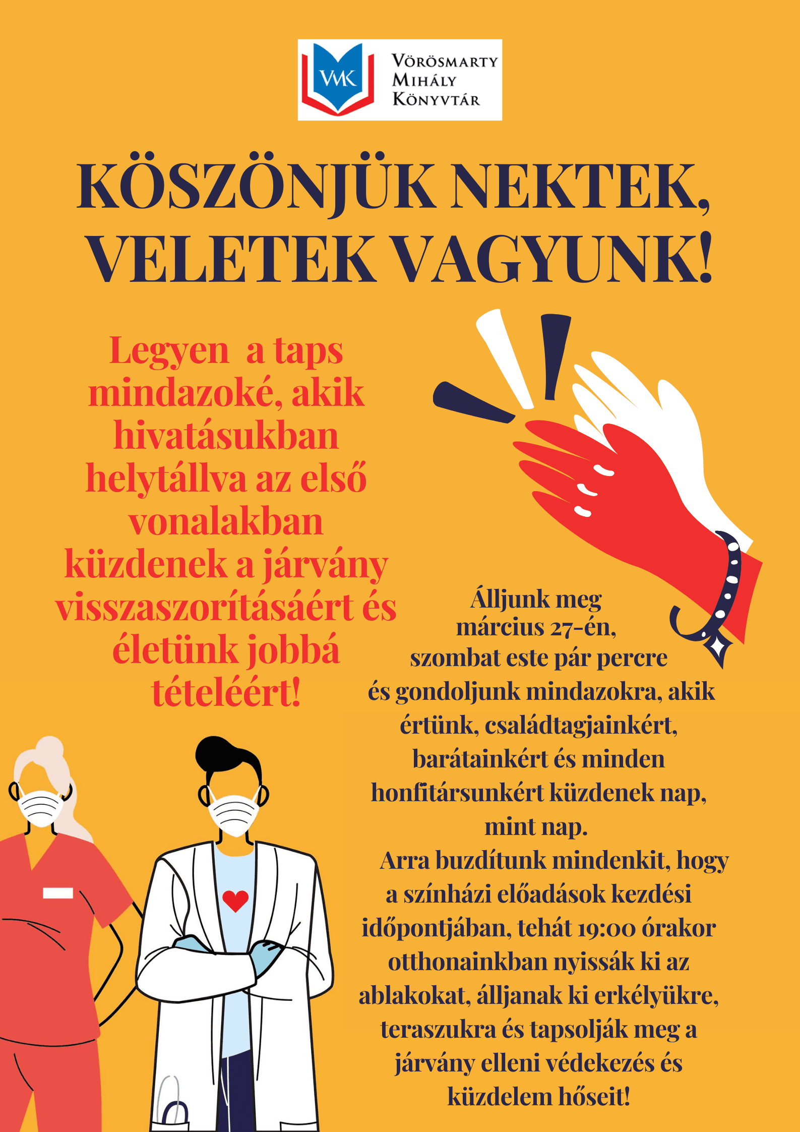 Felhívás a Színházi világnap alkalmából