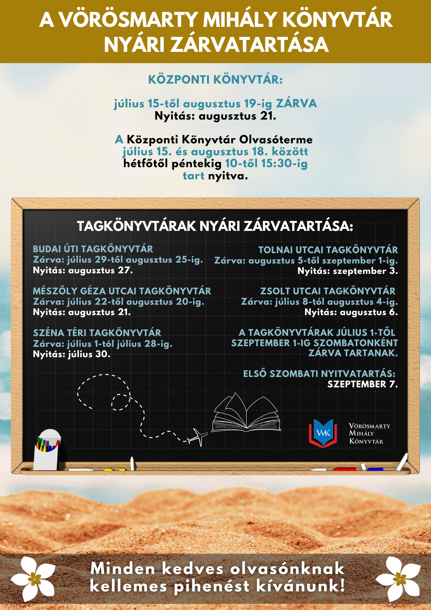 Nyári zárvatartás 2024