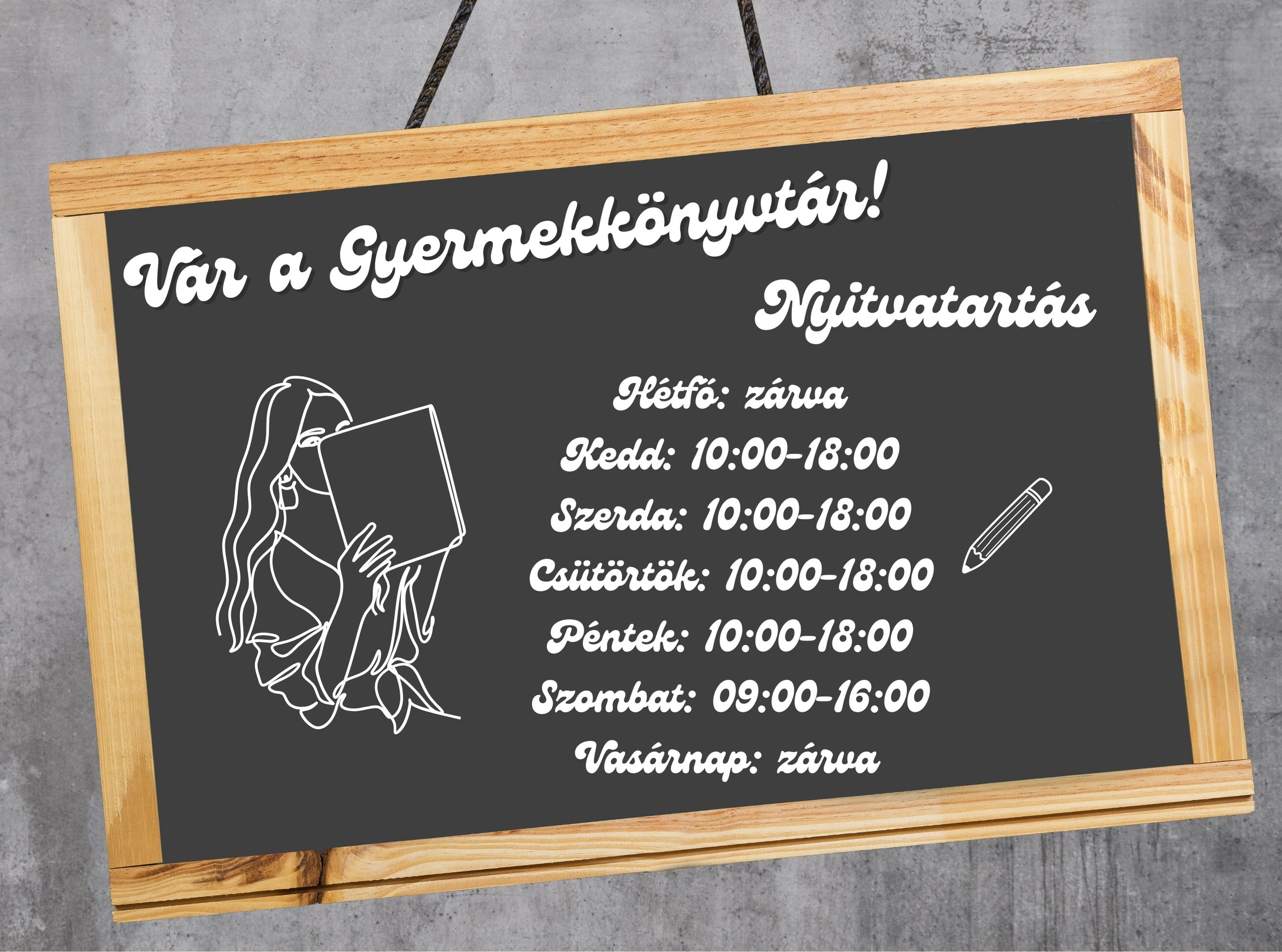 Tíz órától nyit a Gyermekrészleg