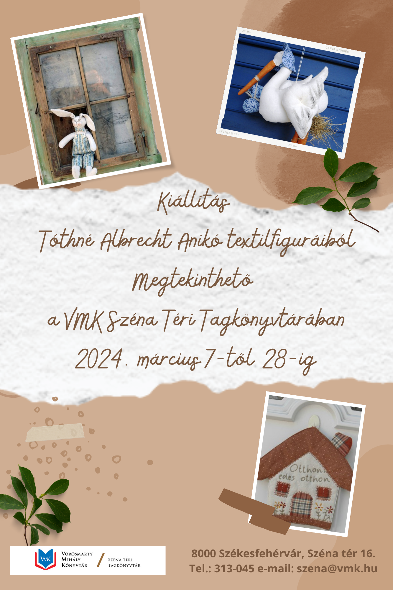 Tóthné Albrecht Anikó textilműves kiállítása